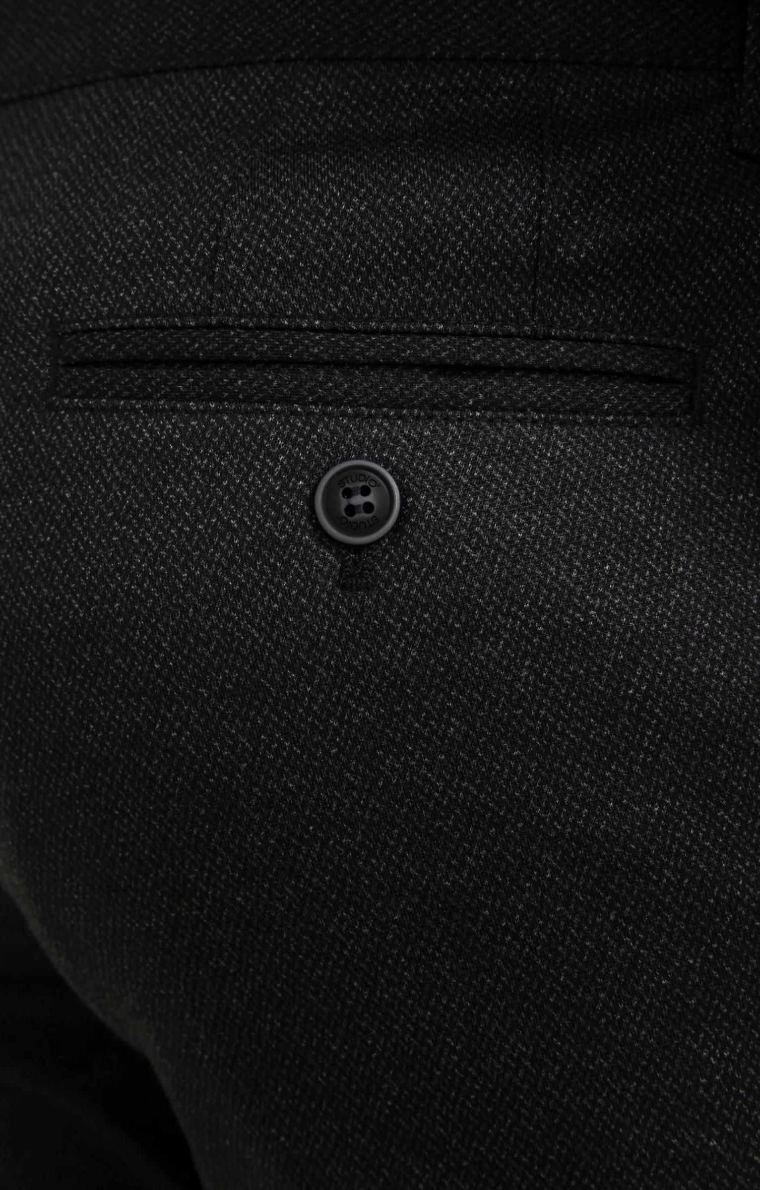 Pantalons<Armand Thiery Pantalon chino Snow Maille - Anthracite