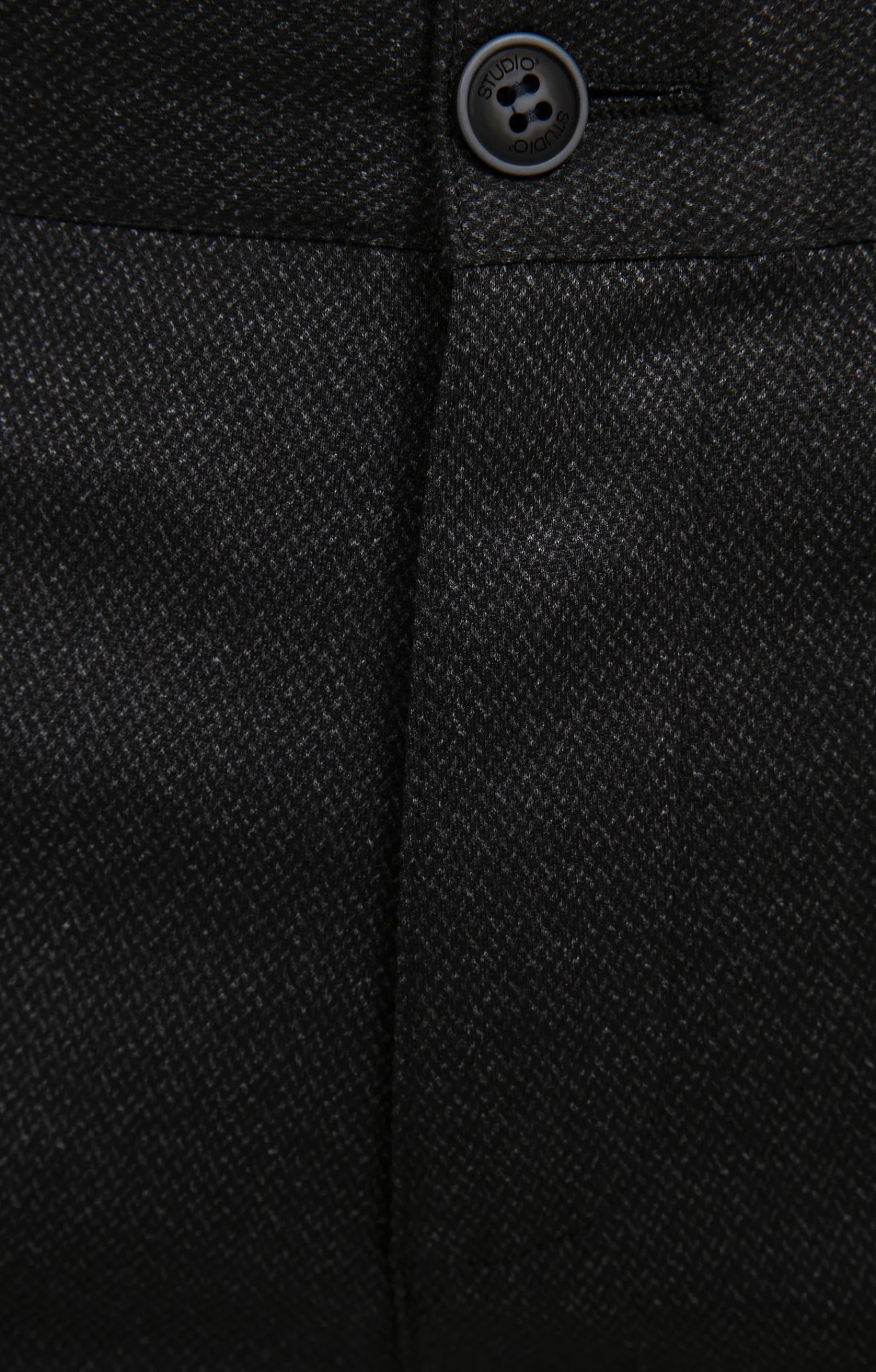 Pantalons<Armand Thiery Pantalon chino Snow Maille - Anthracite