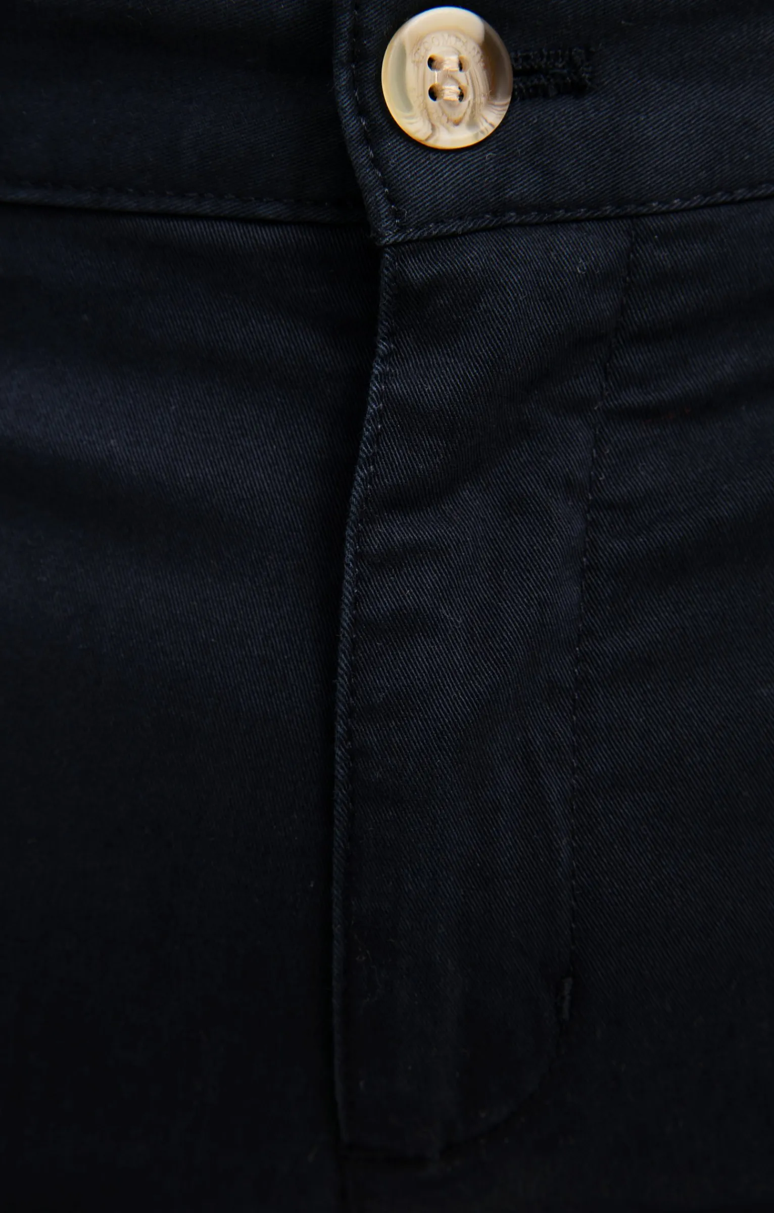 Pantalons<Armand Thiery Pantalon chino Uni - Marine