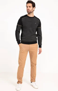 Pantalons<Armand Thiery Pantalon chino Uni - Camel