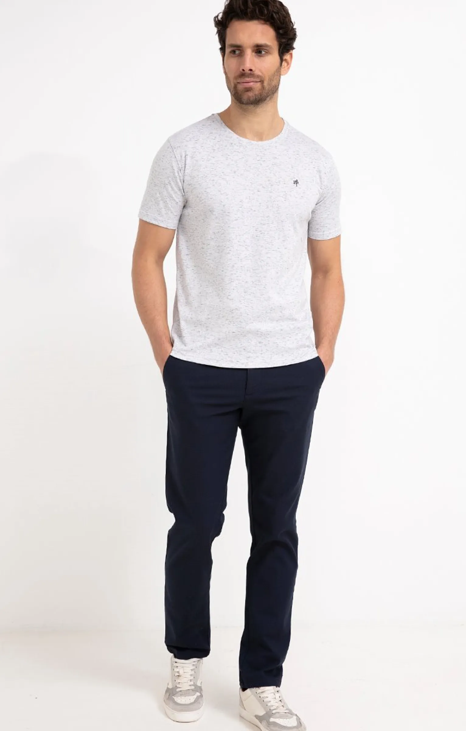 Pantalons<Armand Thiery Pantalon chino Water - Marine