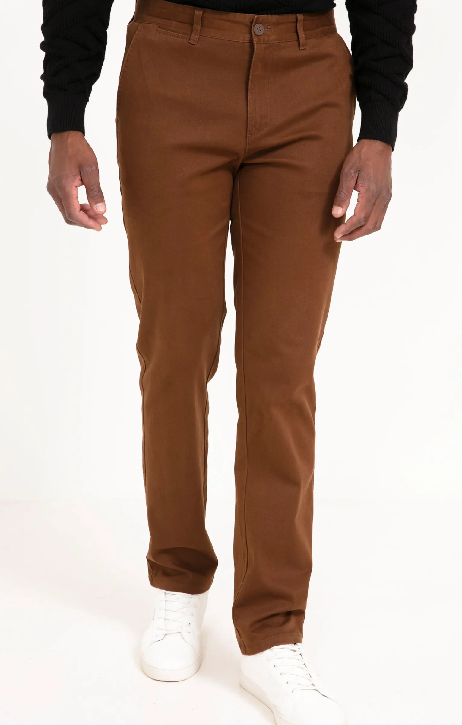 Pantalons<Armand Thiery Pantalon chino Wave - Moka