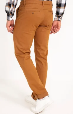 Pantalons<Armand Thiery Pantalon chino Winter - Safran