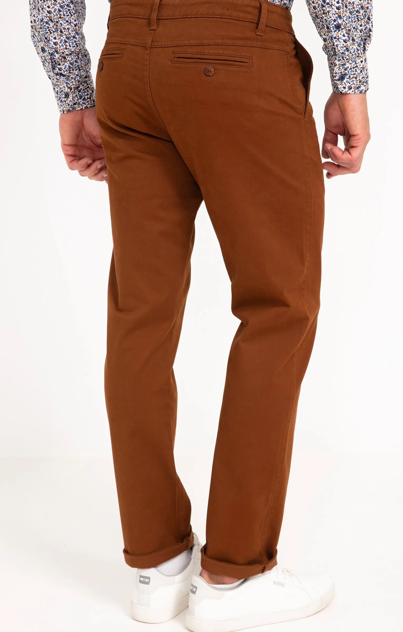 Pantalons<Armand Thiery Pantalon chino Winter - Moka