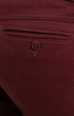 Pantalons<Armand Thiery Pantalon chino Winter - Prune