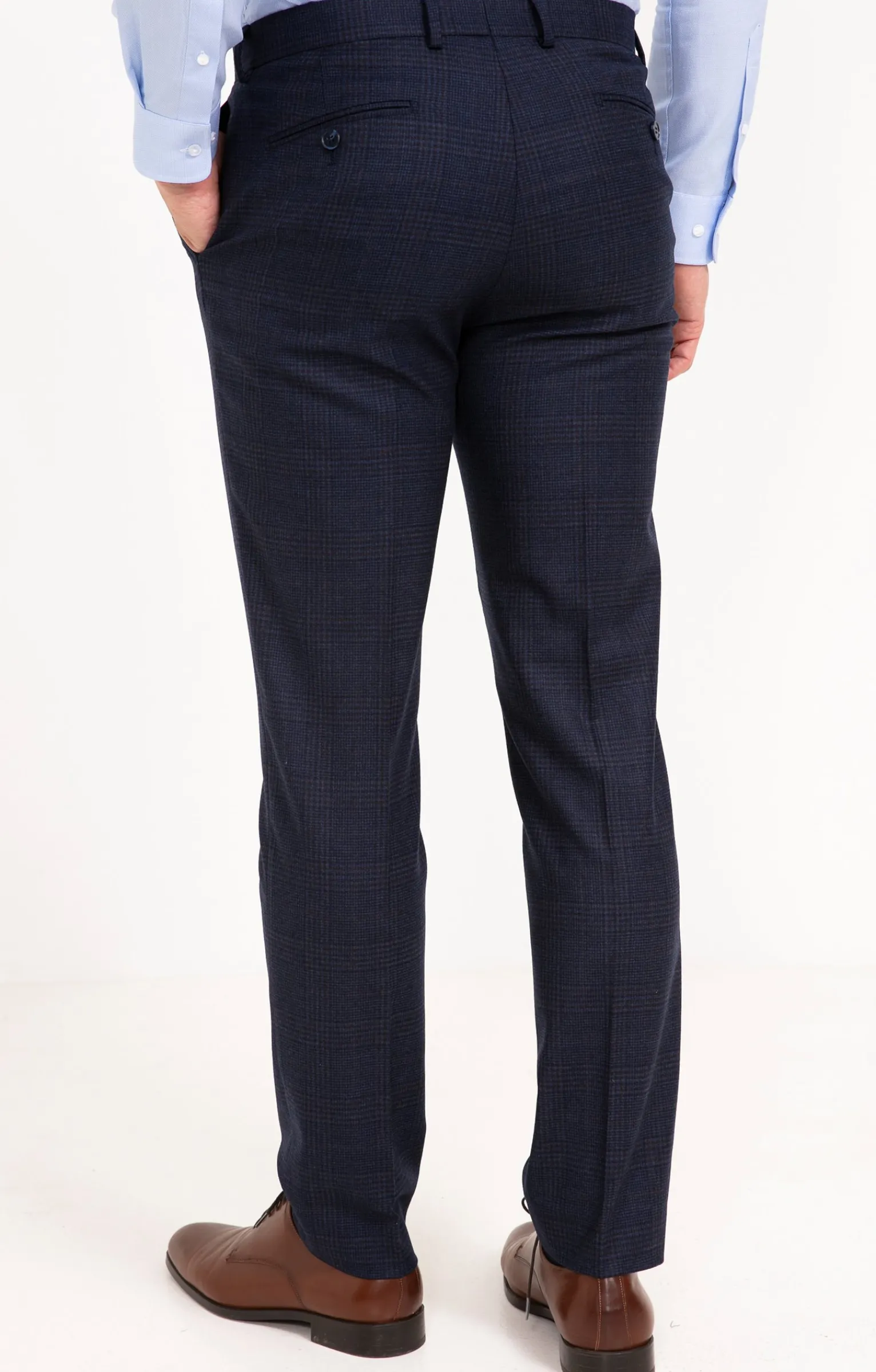 Costumes<Armand Thiery Pantalon de costume Regno - Marine