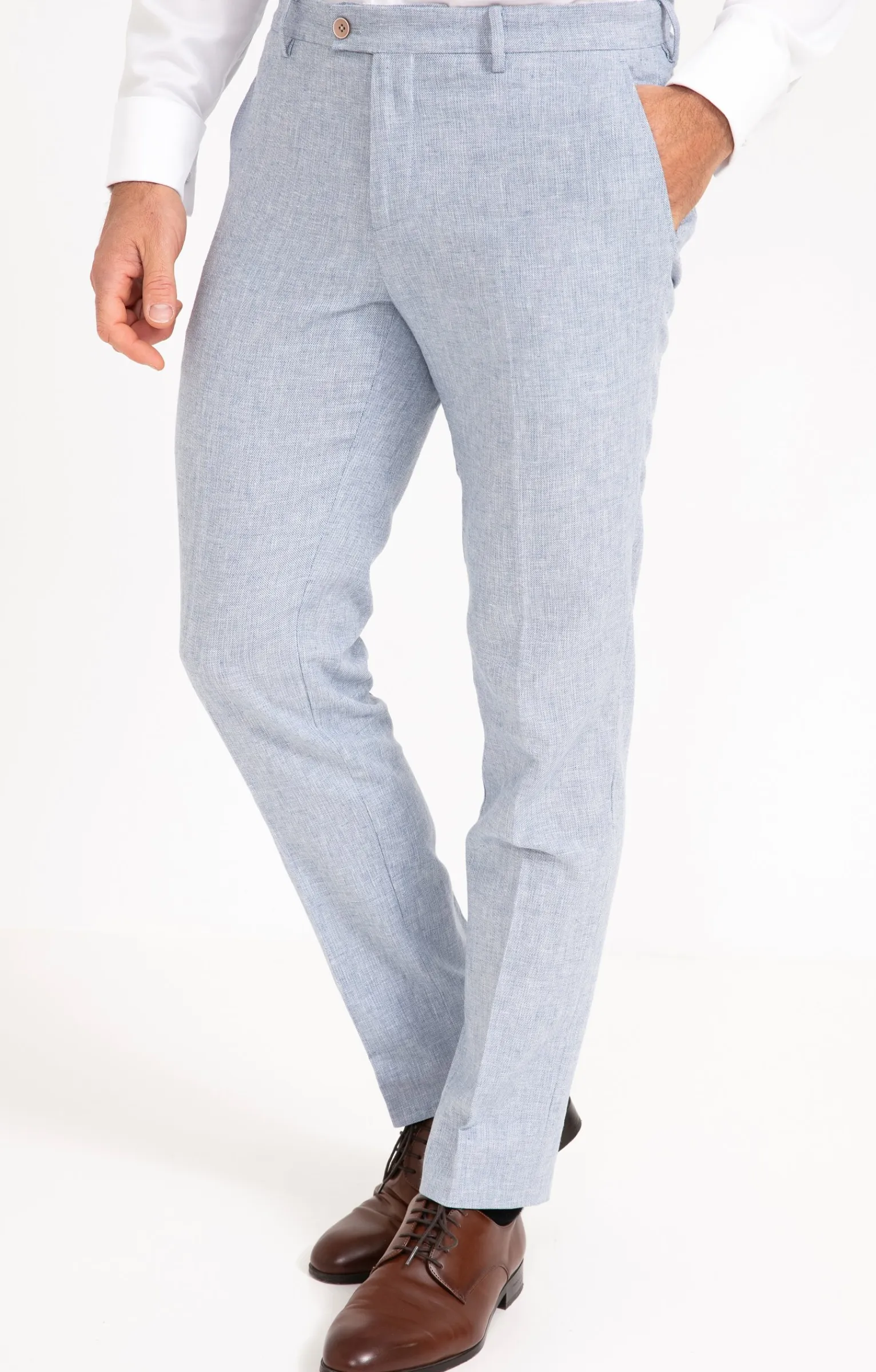 Costumes<Armand Thiery Pantalon de costume Sabiblu - Bleuciel