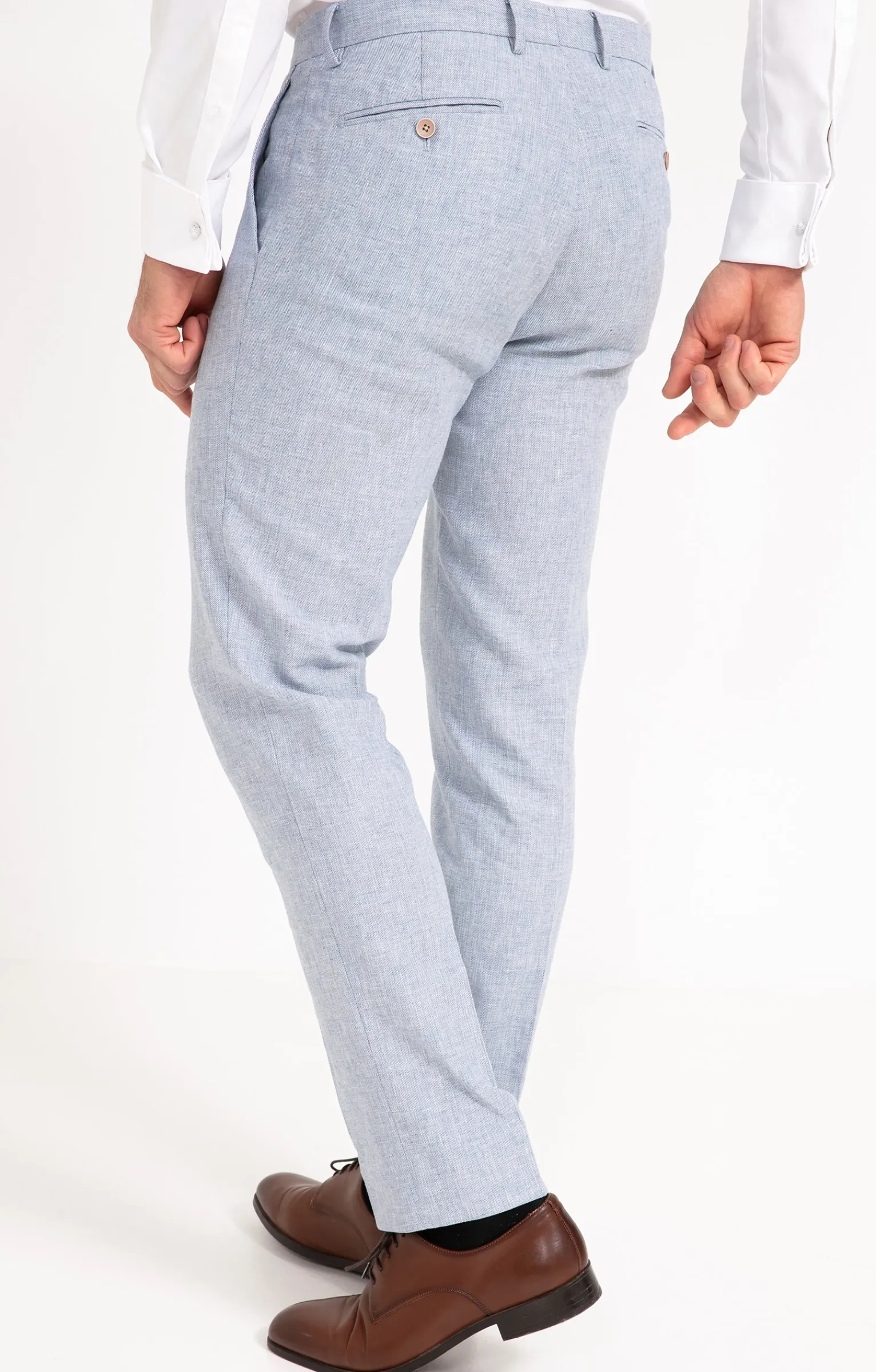 Costumes<Armand Thiery Pantalon de costume Sabiblu - Bleuciel