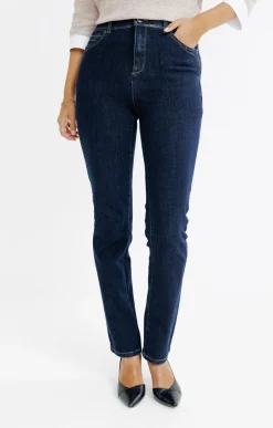 Pantalons<Armand Thiery Pantalon denim brut bi-stretch - Bleu