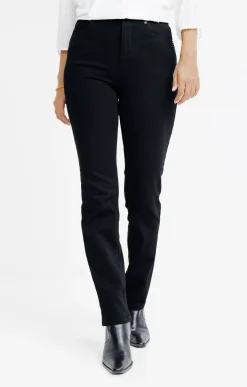 Pantalons<Armand Thiery Pantalon denim bi-stretch - Noir