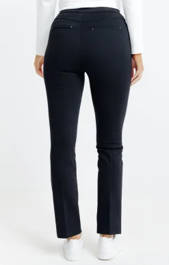 Pantalons<Armand Thiery Pantalon droit en maille - Noir