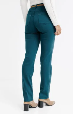Pantalons<Armand Thiery Pantalon détail strass - Sapin