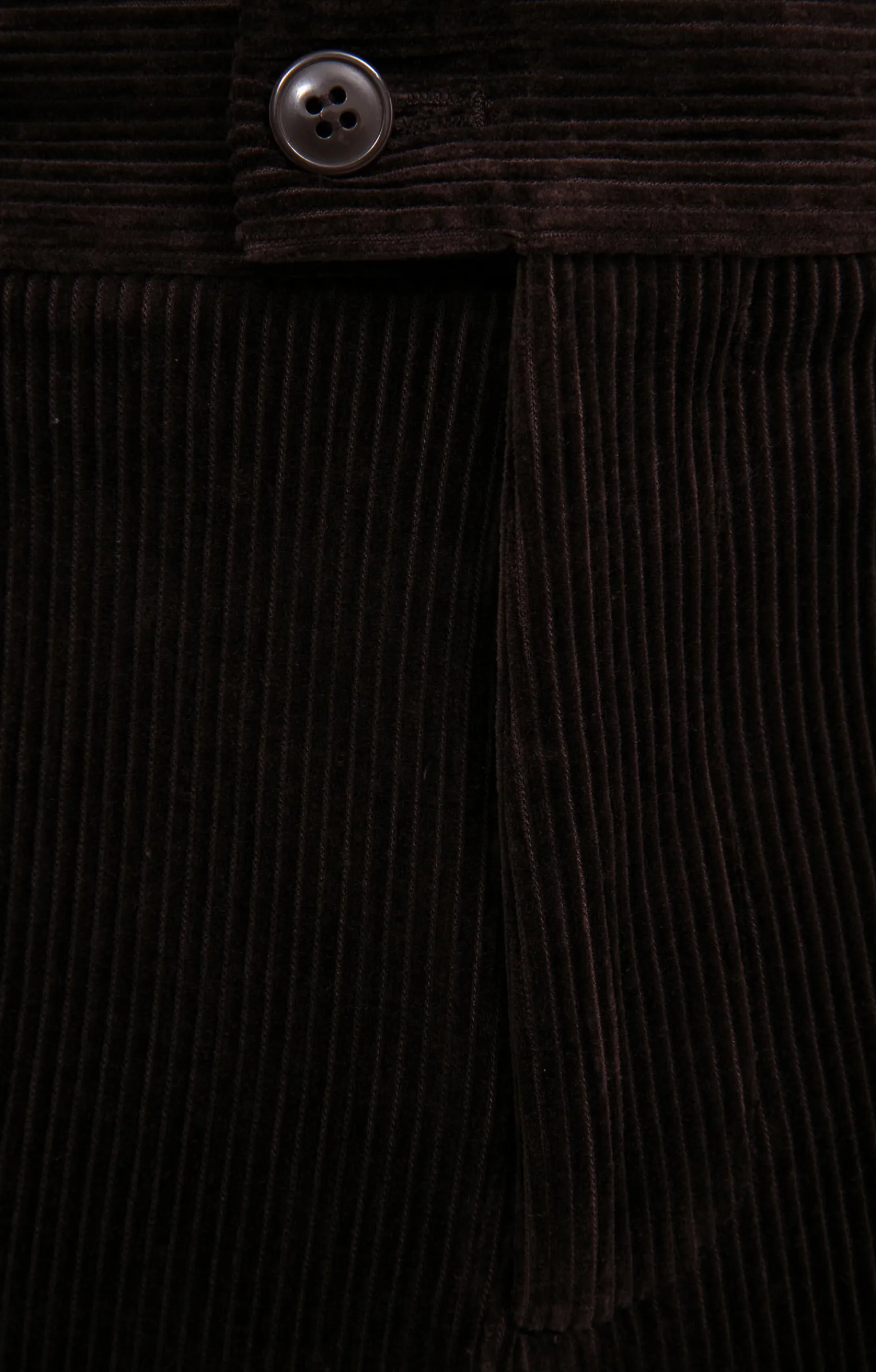 Pantalons<Armand Thiery Pantalon velours extensible - Marron