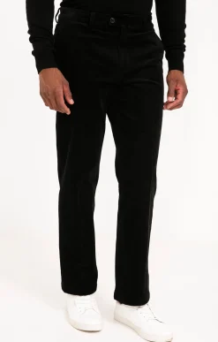 Pantalons<Armand Thiery Pantalon velours extensible - Noir