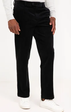 Pantalons<Armand Thiery Pantalon velours extensible - Marine