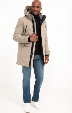 Parkas & Blousons<Armand Thiery Parka ARTY - Écru