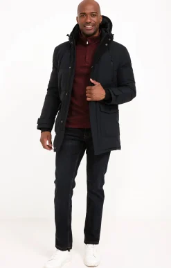 Parkas & Blousons<Armand Thiery Parka NAVY - Marine