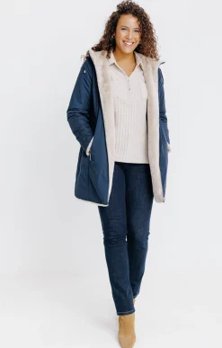 Impers & Parkas<Armand Thiery Parka réversible - Marine