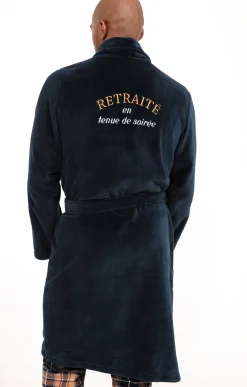 Sous-vêtements & Nuit<Armand Thiery Peignoir retraite - Marine