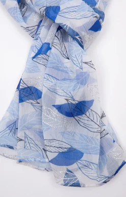 Accessoires<Armand Thiery Petit foulard tissé - Bleuciel