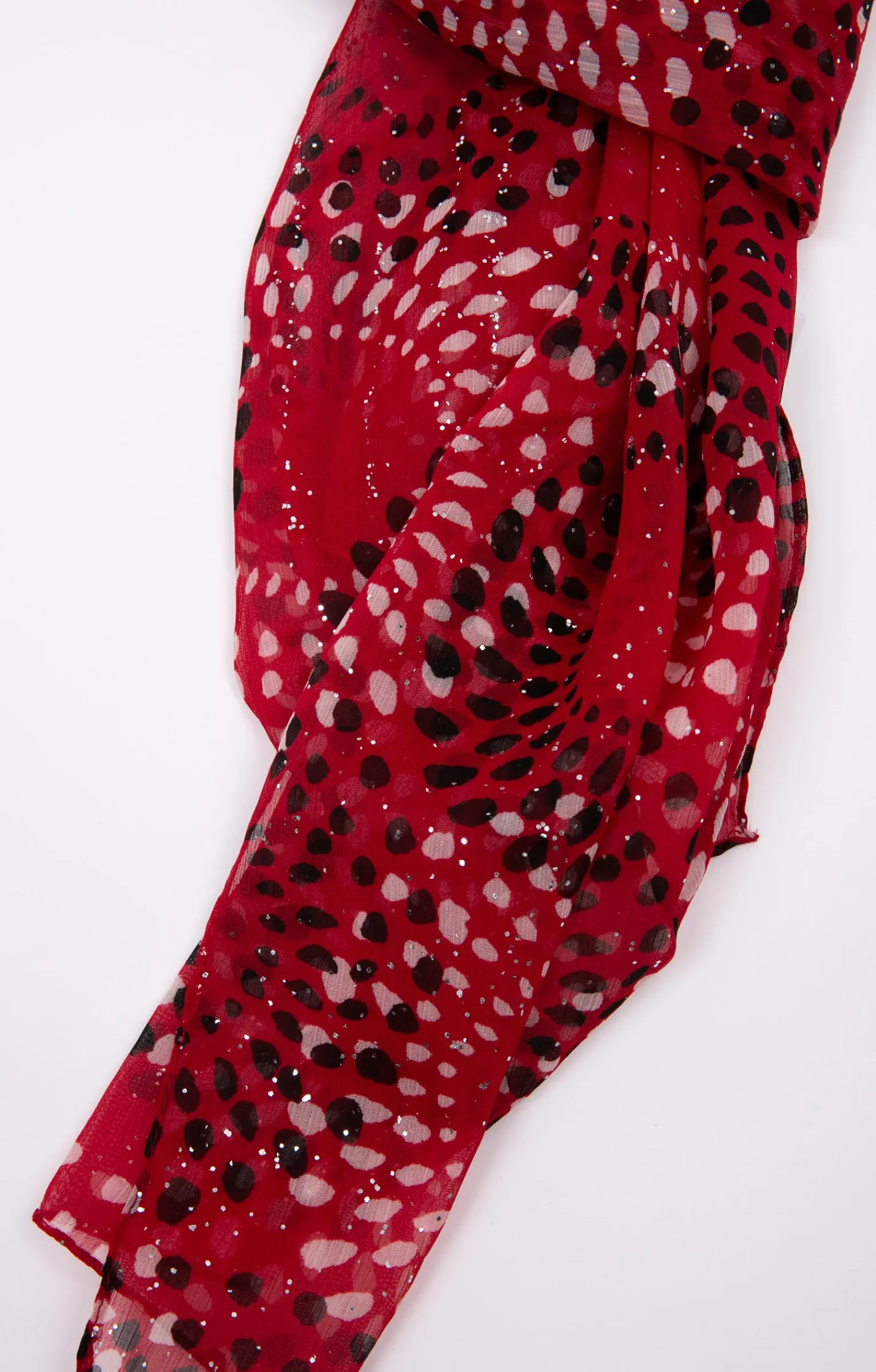 Accessoires<Armand Thiery Petit foulard tissé - Rouge