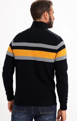 Polos & Tee-shirts<Armand Thiery Polo col montant manches longues Bandit - Jaune