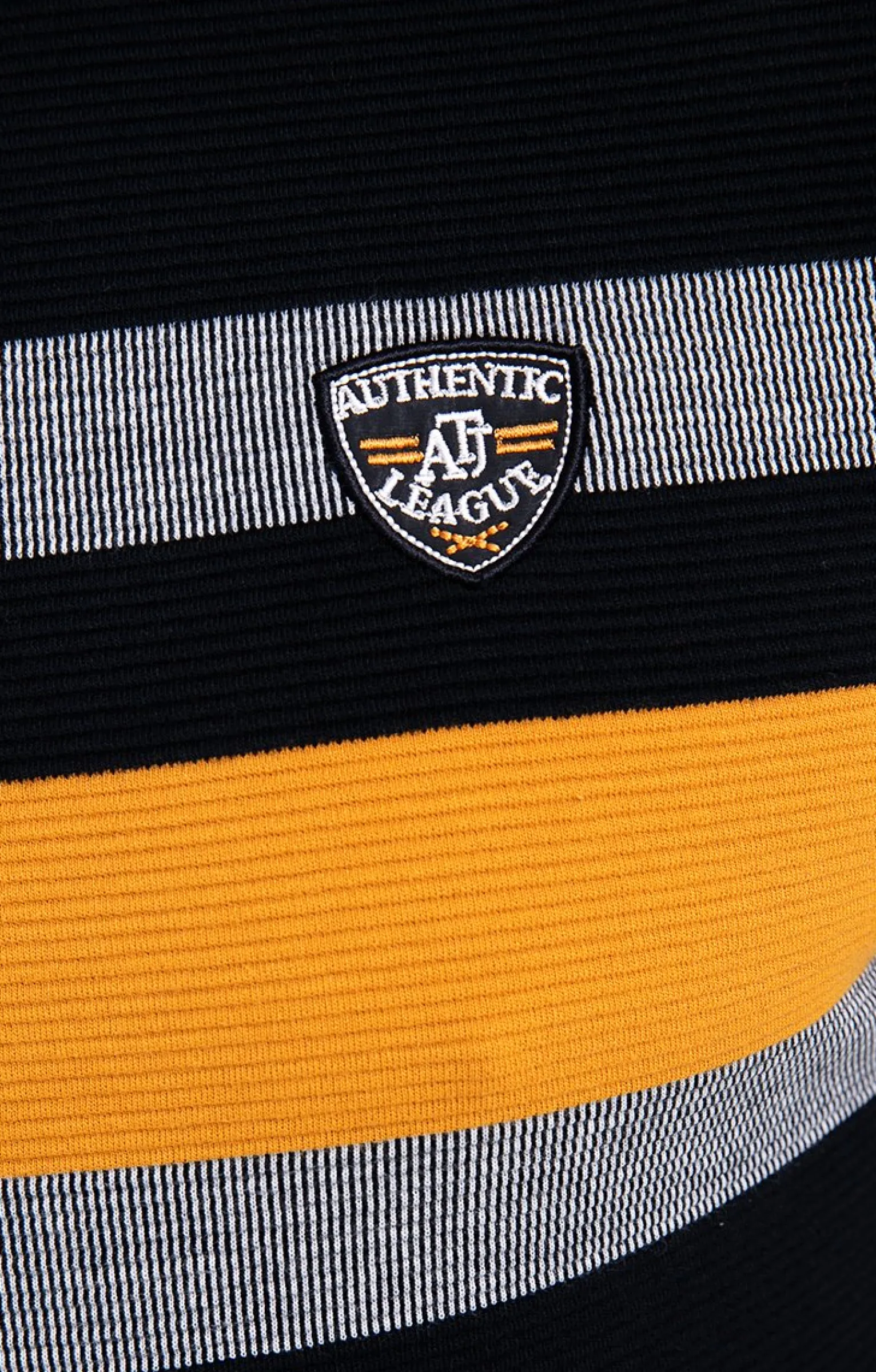 Polos & Tee-shirts<Armand Thiery Polo col montant manches longues Bandit - Jaune