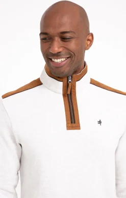 Polos & Tee-shirts<Armand Thiery Polo col montant manches longues - Écru