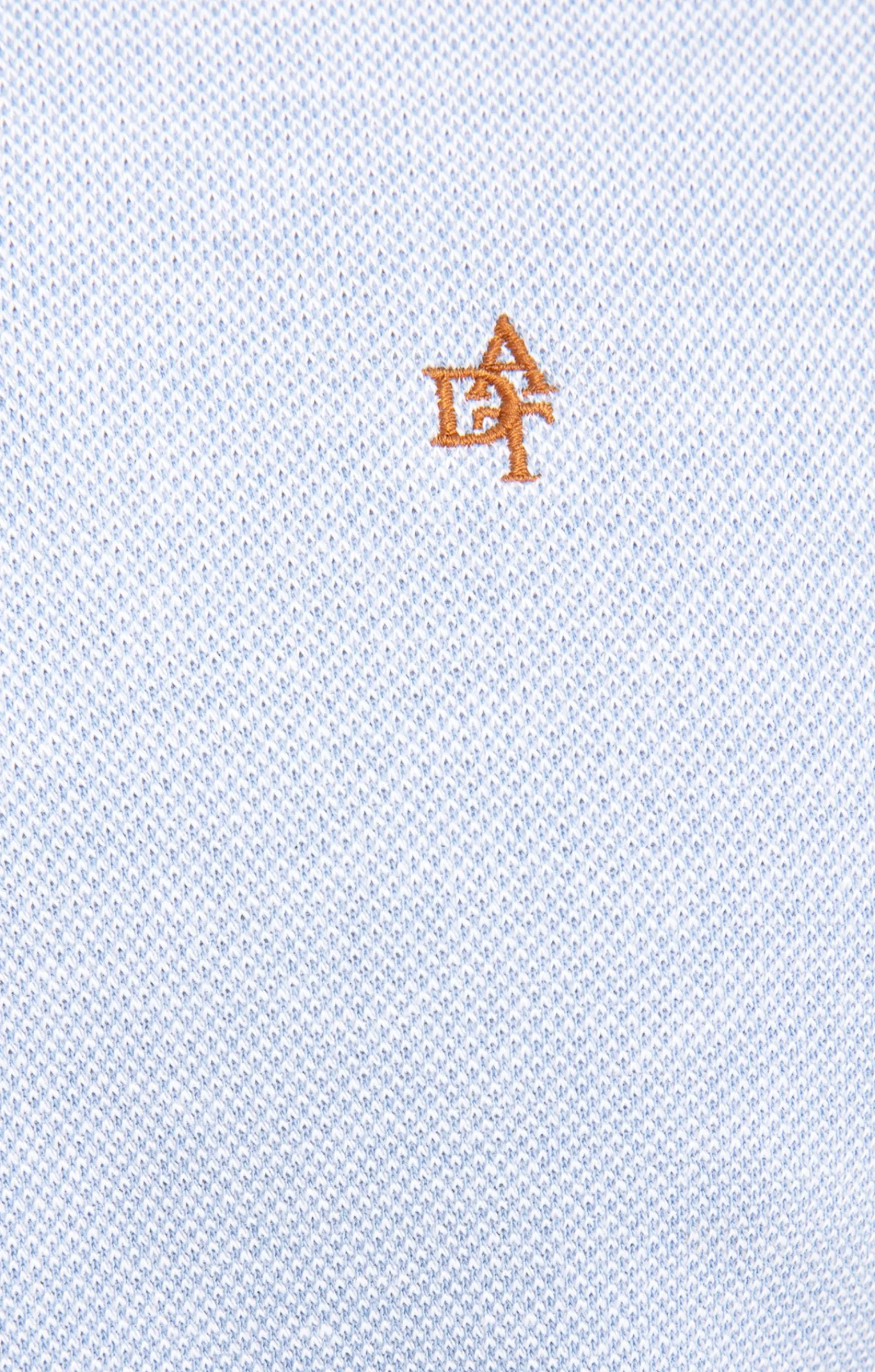 Polos & Tee-shirts<Armand Thiery Polo col montant manches longues - Bleuciel