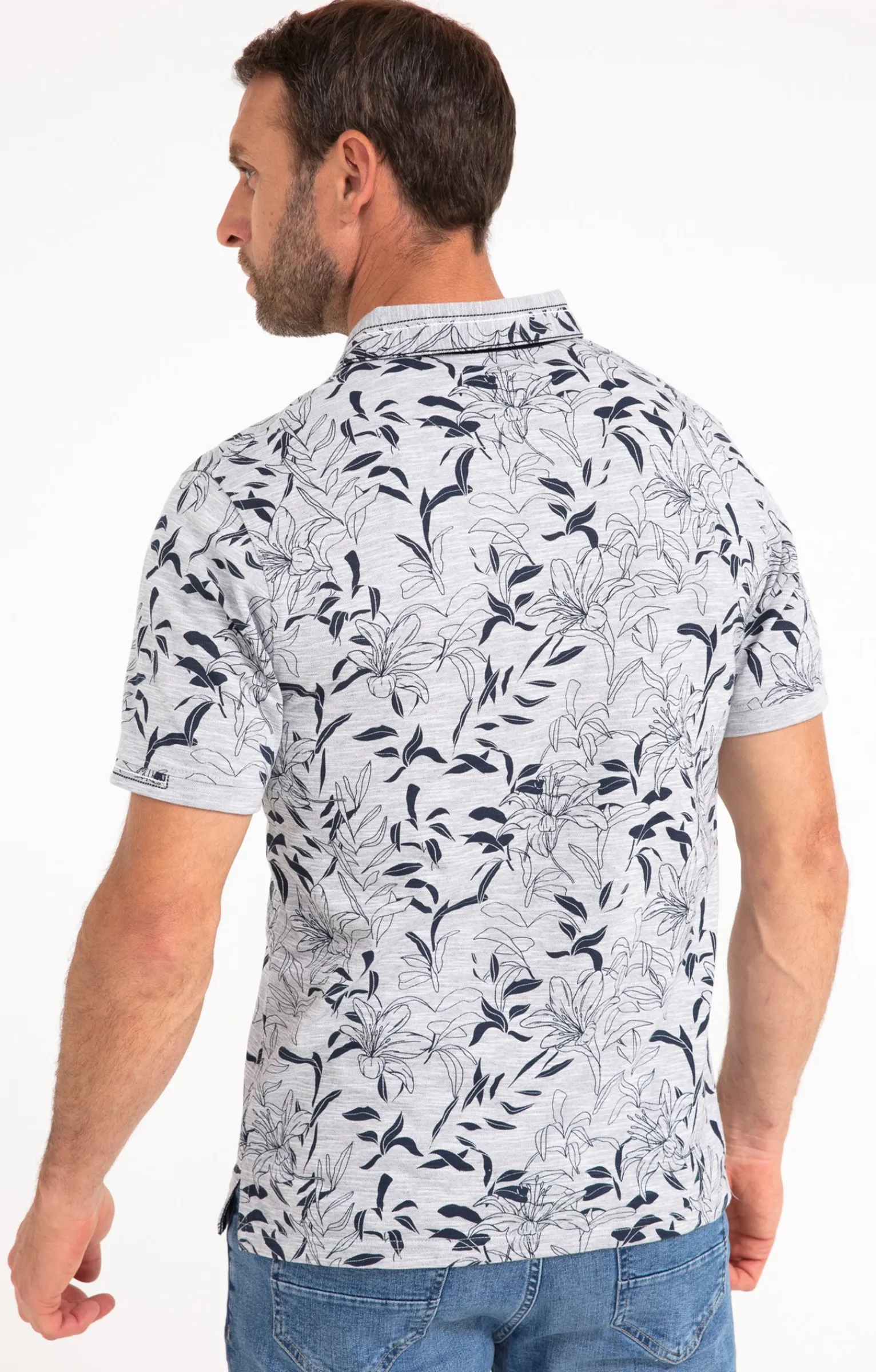 Polos & Tee-shirts<Armand Thiery Polo manches courtes Flory - Marine