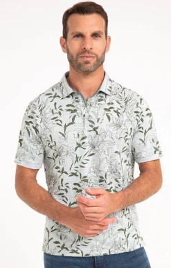 Polos & Tee-shirts<Armand Thiery Polo manches courtes Flory - Vertnil