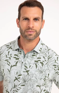 Polos & Tee-shirts<Armand Thiery Polo manches courtes Flory - Vertnil