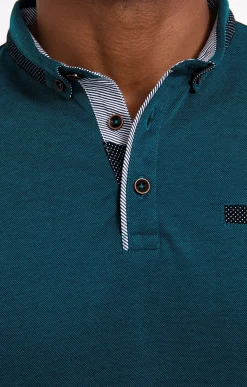 Polos & Tee-shirts<Armand Thiery Polo manches courtes Léger - Pétrole