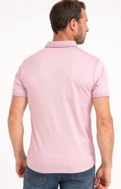 Polos & Tee-shirts<Armand Thiery Polo manches courtes Link - Rose