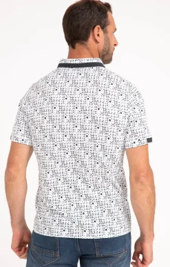 Polos & Tee-shirts<Armand Thiery Polo manches courtes Ori - Blanc