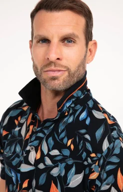 Polos & Tee-shirts<Armand Thiery Polo manches courtes Vince Big - Marine