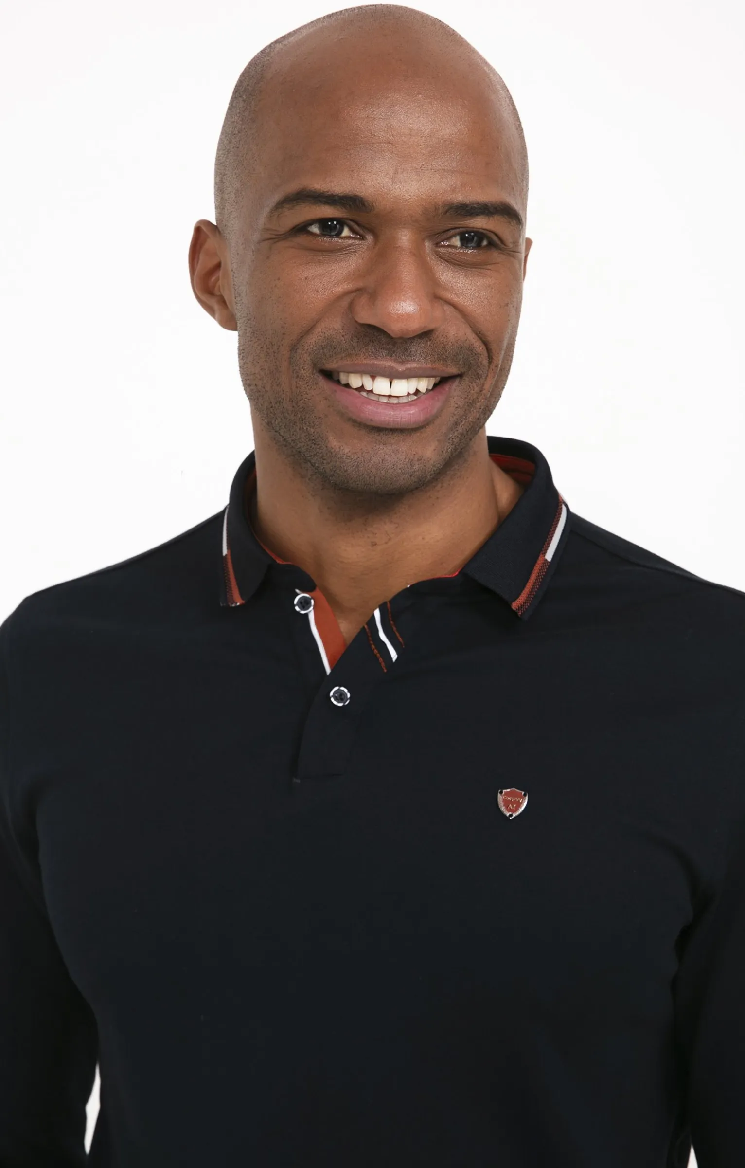 Polos & Tee-shirts<Armand Thiery Polo manches longues Brique - Marine