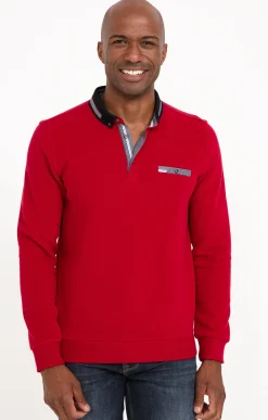 Polos & Tee-shirts<Armand Thiery Polo manches longues Chic - Rouge