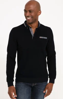 Polos & Tee-shirts<Armand Thiery Polo manches longues Chic - Marine