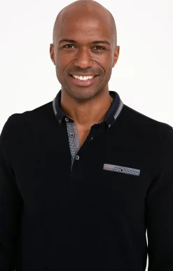 Polos & Tee-shirts<Armand Thiery Polo manches longues Chic - Marine