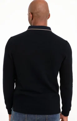 Polos & Tee-shirts<Armand Thiery Polo manches longues Duo - Marine