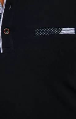 Polos & Tee-shirts<Armand Thiery Polo manches longues New Dot - Marine