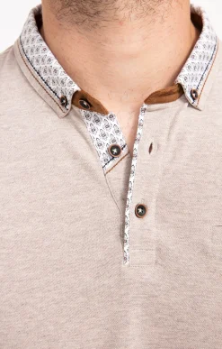 Polos & Tee-shirts<Armand Thiery Polo manches longues PK Barca - Beige