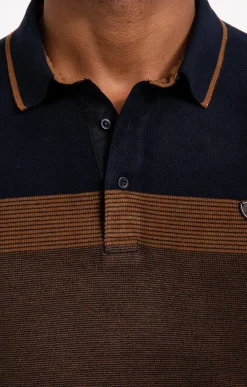 Polos & Tee-shirts<Armand Thiery Polo manches longues Ray - Marine