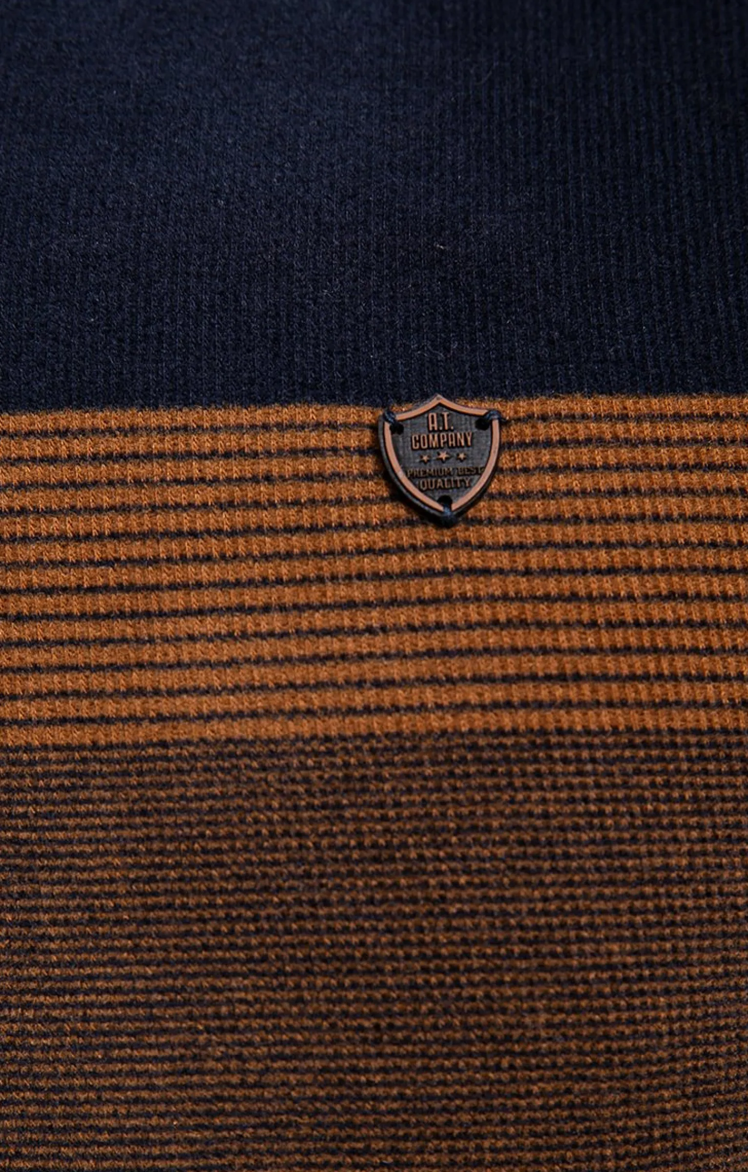 Polos & Tee-shirts<Armand Thiery Polo manches longues Ray - Marine