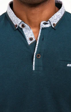 Polos & Tee-shirts<Armand Thiery Polo manches longues Romantique - Pétrole