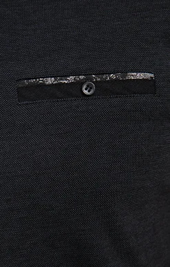 Polos & Tee-shirts<Armand Thiery Polo manches longues Sheldon - Anthracite