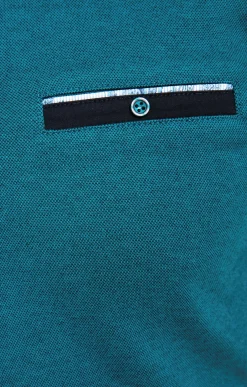 Polos & Tee-shirts<Armand Thiery Polo manches longues Sheldon - Pétrole