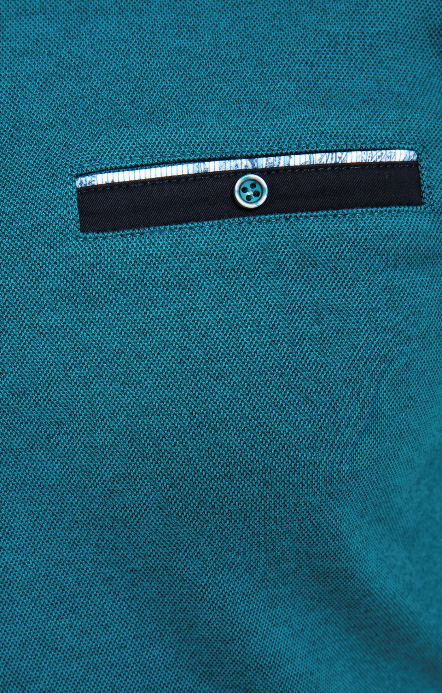 Polos & Tee-shirts<Armand Thiery Polo manches longues Sheldon - Pétrole