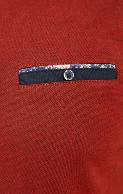 Polos & Tee-shirts<Armand Thiery Polo manches longues Sheldon - Brique